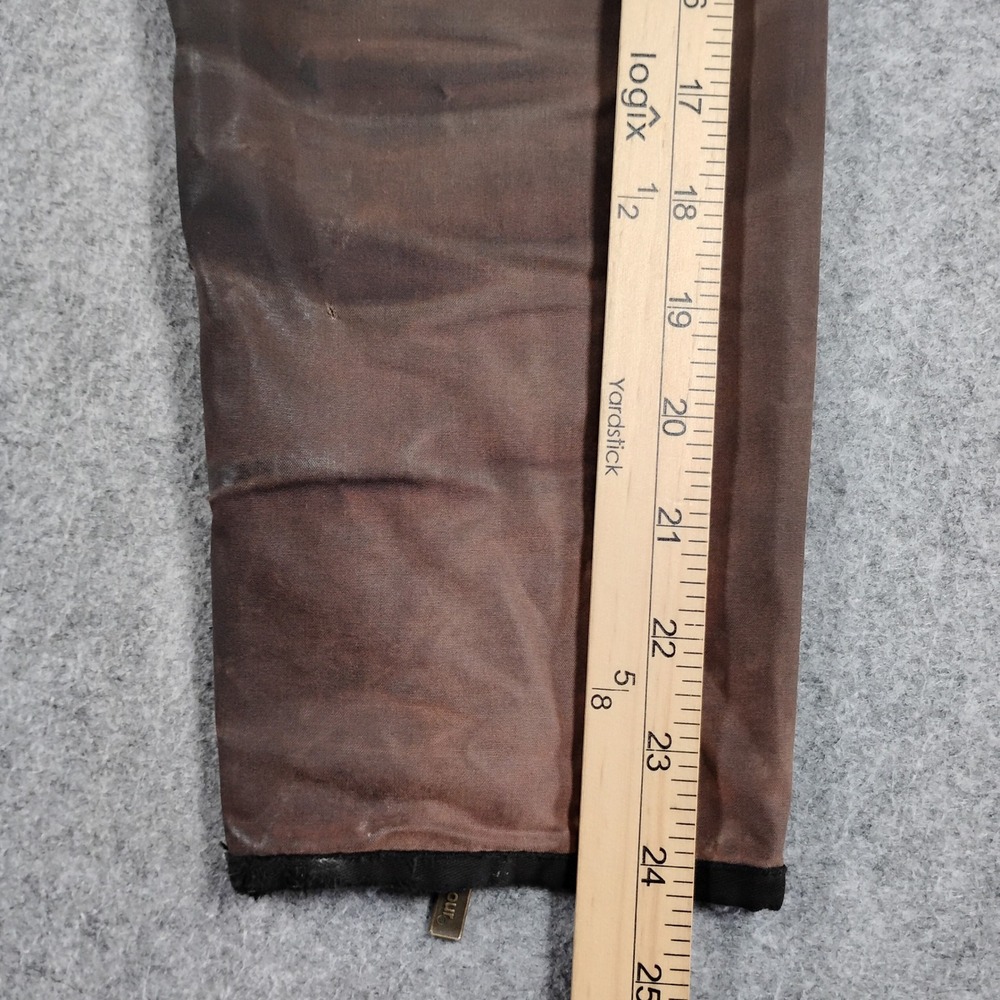Barbour Ladies Utility Waxed Cotton Jacket Brown LWX0004 Size US 12 UK 16 Fair - Picture 12 of 16